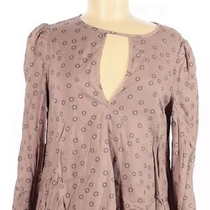 Free People Tiered Printed Dress